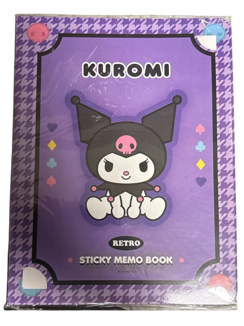 Kuromi Retro Sticky Memo Book